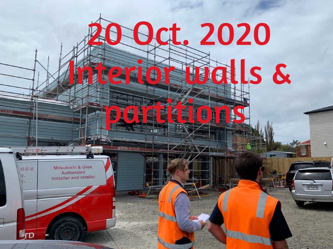 Building update-20 October 2020
